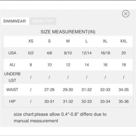 Cupshe Leaves Wrap Two Piece Swimsuit Green Size S - Picture 14 of 14